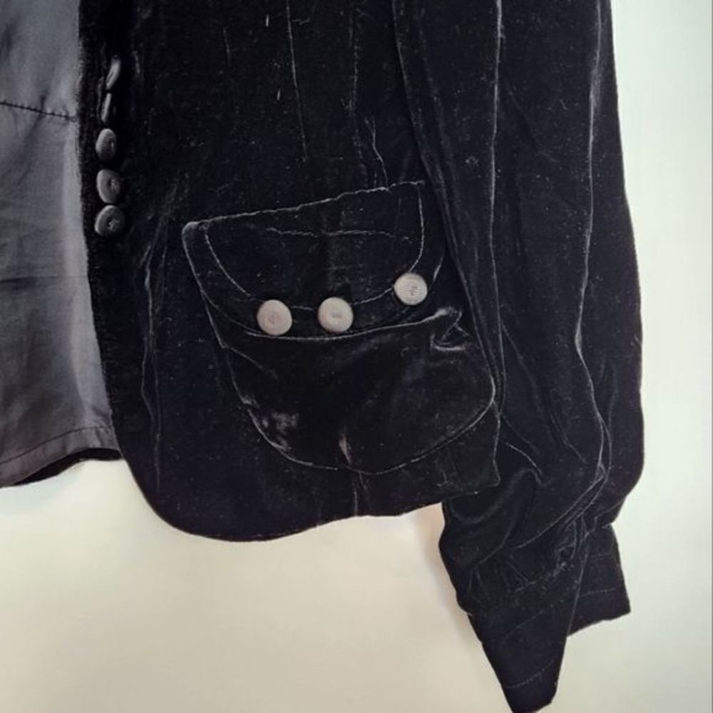 Necessary Objects Velvet Jacket/Blazer - Picture 4 of 8